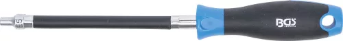 BGS technic Flexibilis csavarhúzó kerek fogantyúval  | E-típus E 5 | Pengehossz 150 mm (BGS 70021)