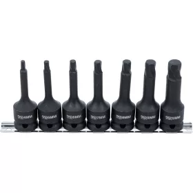   BGS technic Csavarkiszedő készlet | 12,5 mm (1/2") | hibás belső hatszögletű csavarokhoz 4 - 12 mm | 7 darabos (BGS 7004)