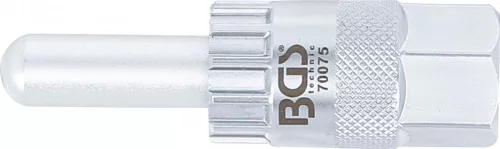 BGS technic Zárógyűrű-betét | központosító csappal | 12 mm-es gyorskioldású tengelyekhez (70075)