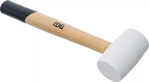 BGS technic Gumikalapács | üvegszálas nyél | fehér fejű | Ø 64 mm | 750 g (70138)