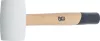 BGS technic Gumikalapács | üvegszálas nyél | fehér fejű | Ø 64 mm | 750 g (70138)