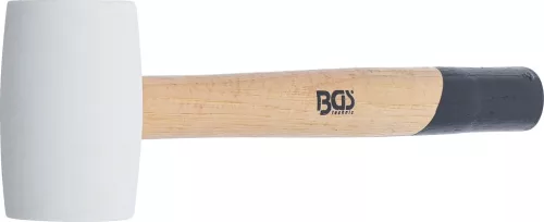 BGS technic Gumikalapács | üvegszálas nyél | fehér fejű | Ø 64 mm | 750 g (70138)