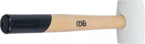 BGS technic Gumikalapács | üvegszálas nyél | fehér fejű | Ø 64 mm | 750 g (70138)