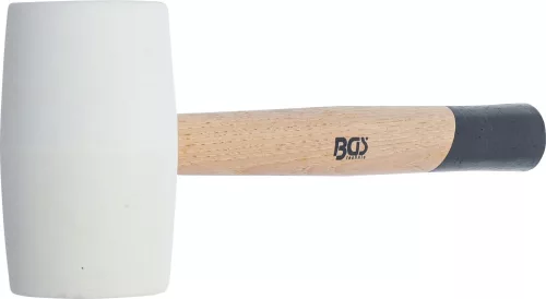 BGS technic Gumikalapács | üvegszálas nyél | fehér fejű | Ø 64 mm | 750 g (70140)