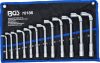 BGS technic Dugókulcs készlet, 8-19 mm, 12 darabos (BGS 70186)
