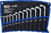 BGS technic Dugókulcs készlet, 8-19 mm, 12 darabos (BGS 70186)