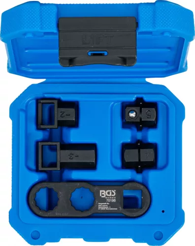 BGS technic Segédszíjfeszítő szerszámkészlet, Citroën, Ford, Mazda, MINI, Peugeot, Toyota, Volvo (BGS 70196)