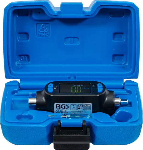 BGS technic Digitális nyomatékadapter | 6,3 mm (1/4") | 6 - 30 Nm (BGS 70212)