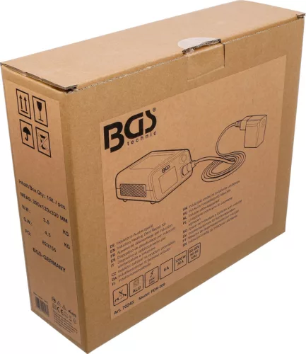 BGS technic Indukciós horpadásjavító készülék PDR karosszériajavításhoz, 1200 W (BGS 70245)