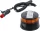 BGS technic Akkus forgó jelzőfény| sárga | mágnessel | 12 V / 24 V | Ø 130 mm (70343)