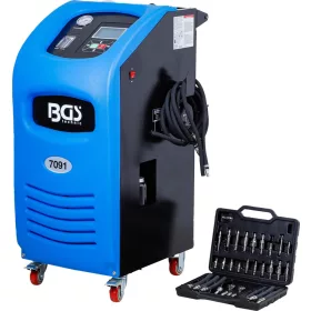   BGS technic Automata váltóolaj-cserélő és átmosó gép, 20 literes kapacitás, adapterkészlettel (BGS 7091)