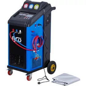   BGS technic Automata autóklíma töltő- és szervizgép R134a / R1234yf hűtőközeghez, 12 literes tartállyal (BGS 7092)