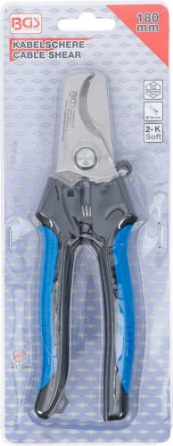 BGS technic Kábelvágó olló | nemesacél | 180 mm (70964)