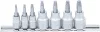 BGS technic Sérült csavarkiszedő készlet, 1/4" / 3/8", Torx, T10-T40, 7 darabos (BGS 7098)