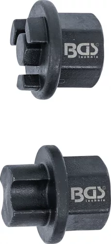 BGS technic Kulcskészlet olajleeresztő csavarokhoz, DAF, MAN, Volvo, Scania, Neoplan modellekhez, 2 darabos (BGS 70984)