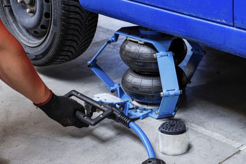 BGS technic Pneumatikus légpárnás emelő | 2000 kg (71008)