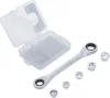 BGS DIY Racsnis csillagkulcs adapterkészlettel, 8–19 mm, 72 fogas, 6 részes (BGS 71016)