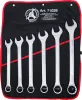 BGS DIY Colos csillag-villáskulcs készlet, 1 5/16”–2”, 6 részes, feltekerhető tartóban (BGS 71026)