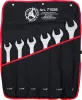 BGS DIY Colos csillag-villáskulcs készlet, 1 5/16”–2”, 6 részes, feltekerhető tartóban (BGS 71026)