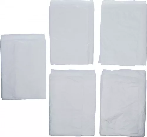 BGS DIY Védőfóliakészlet | HDPE | átlátszó | 4 x 5 m | 20 m? | 5 db. (BGS 71031)