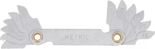 BGS technic Menetsablon | 12 lap | metrikus 0,5 - 1,75 mm (71039-12)