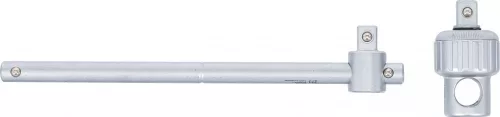 BGS technic Csavarkulcs-adapter racsnis funkcióval | csúsztatható fogantyúval | 12,5 mm (1/2") (71047)