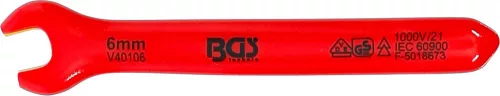 BGS technic VDE egyoldalas villáskulcs, 6 mm (BGS 71056)
