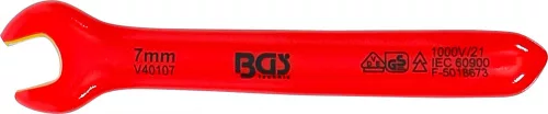 BGS technic VDE egyoldalas villáskulcs, 7 mm (BGS 71057)