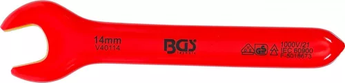 BGS technic VDE egyoldalas villáskulcs, 14 mm (BGS 71064)