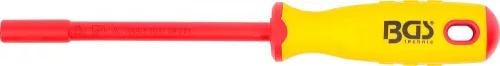 BGS technic VDE dugókulcsos csavarhúzó, hatszög, 4 mm, Pengehossz 125 mm (BGS 71083)