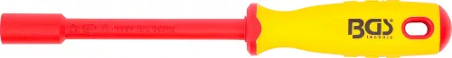 BGS technic VDE dugókulcsos csavarhúzó, hatszög, 9 mm, Pengehossz 125 mm (BGS 71089)