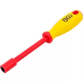   BGS technic VDE dugókulcsos csavarhúzó, hatszög, 10 mm, Pengehossz 125 mm (BGS 71090)