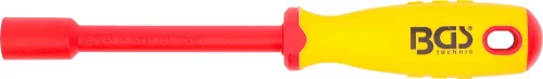 BGS technic VDE dugókulcsos csavarhúzó, hatszög, 11 mm, Pengehossz 125 mm (BGS 71091)