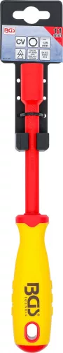 BGS technic VDE dugókulcsos csavarhúzó, hatszög, 11 mm, Pengehossz 125 mm (BGS 71091)