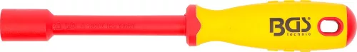 BGS technic VDE dugókulcsos csavarhúzó, hatszög, 14 mm, Pengehossz 125 mm (BGS 71094)