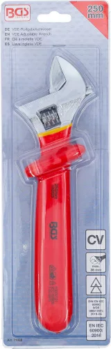 BGS technic VDE állítható villáskulcs, max. 38 mm (71098)
