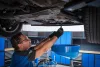 BGS technic Mobil olajcsere állomás 70 l, olajszűrőkulcs-készlettel és 3 fiókos műhelykocsival (BGS 7119)