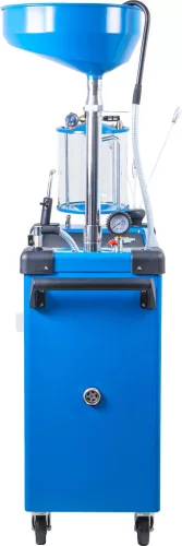 BGS technic Mobil olajcsere állomás 70 l, olajszűrőkulcs-készlettel és 3 fiókos műhelykocsival (BGS 7119)