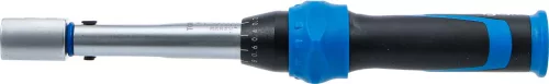 BGS technic Nyomatékkulcs cserélhető fejhez, 6–30 Nm, 9 × 12 mm befogással, kalibrálási tanúsítvánnyal (BGS 7125)