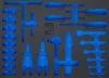 BGS technic Műhelykocsi-betét 3/3, üres, a BGS 70218-hez (7130-1)