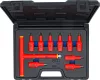 BGS technic VDE-behajtófej készlet | 12,5 mm (1/2") | T-profil (Torx) T20 - T55 | 10 darabos (BGS 7131)