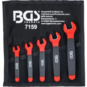   BGS technic Szigetelt VDE villáskulcs készlet 7-14 mm (BGS 7159)