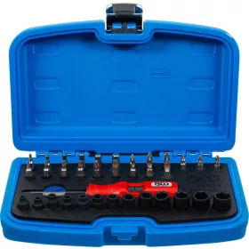   BGS technic Ütvecsavarozó készlet, 1/4", 36 darabos (72005)