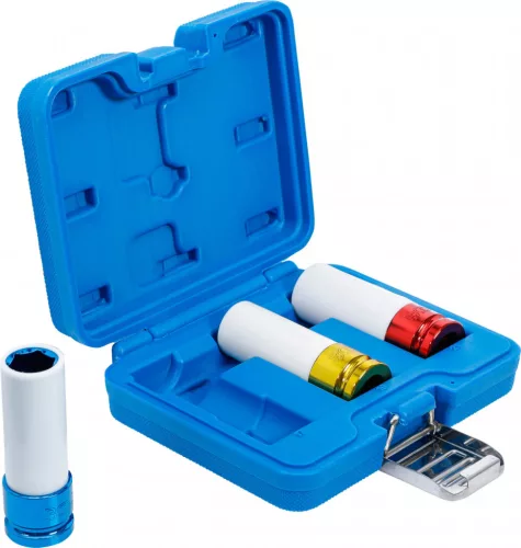 BGS technic 3 részes levegős dugókulcs készlet műanyag borítással 1/2", 17-19-21mm (BGS 7200)
