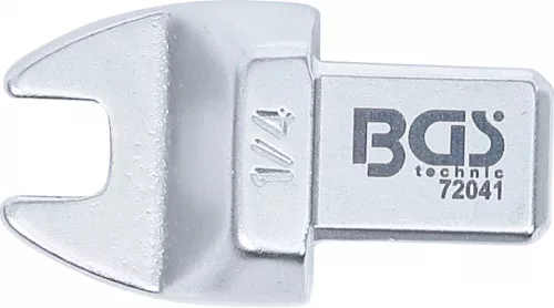 BGS technic Villásfej nyomatékkulcshoz, 1/4", Befogó 9 x 12 mm (BGS 72041)