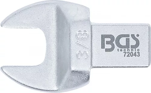 BGS technic Villásfej nyomatékkulcshoz, 3/8", Befogó 9 x 12 mm (BGS 72043)