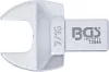 BGS technic Villásfej nyomatékkulcshoz, 7/16", Befogó 9 x 12 mm (BGS 72044)