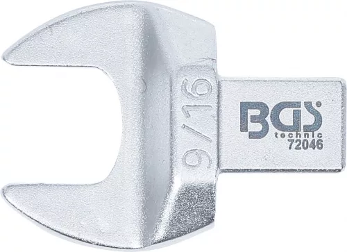BGS technic Villásfej nyomatékkulcshoz, 9/16", Befogó 9 x 12 mm (BGS 72046)