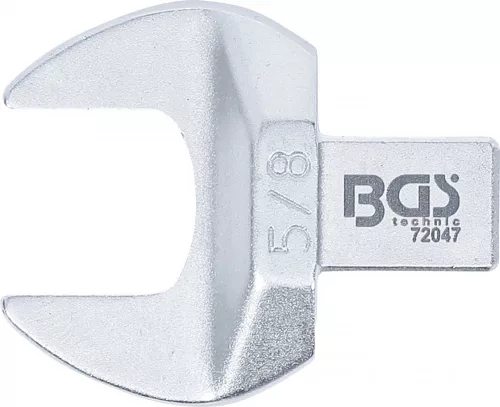 BGS technic Villásfej nyomatékkulcshoz, 5/8", Befogó 9 x 12 mm (BGS 72047)