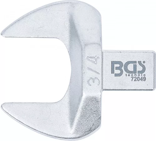 BGS technic Villásfej nyomatékkulcshoz, 3/4", Befogó 9 x 12 mm (BGS 72049)